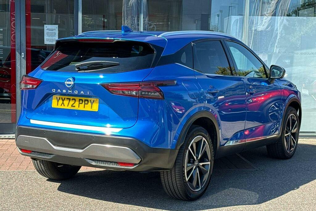 Nissan Qashqai 1.3 Dig T Mhev Tekna Suv Hybrid Xtron YX72PPY Blue #3