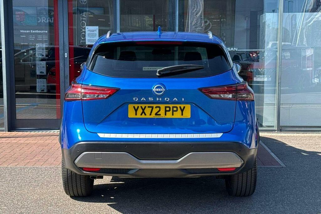 Nissan Qashqai 1.3 Dig T Mhev Tekna Suv Hybrid Xtron YX72PPY Blue #4