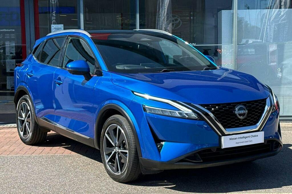 Nissan Qashqai 1.3 Dig T Mhev Tekna Suv Hybrid Xtron Blue