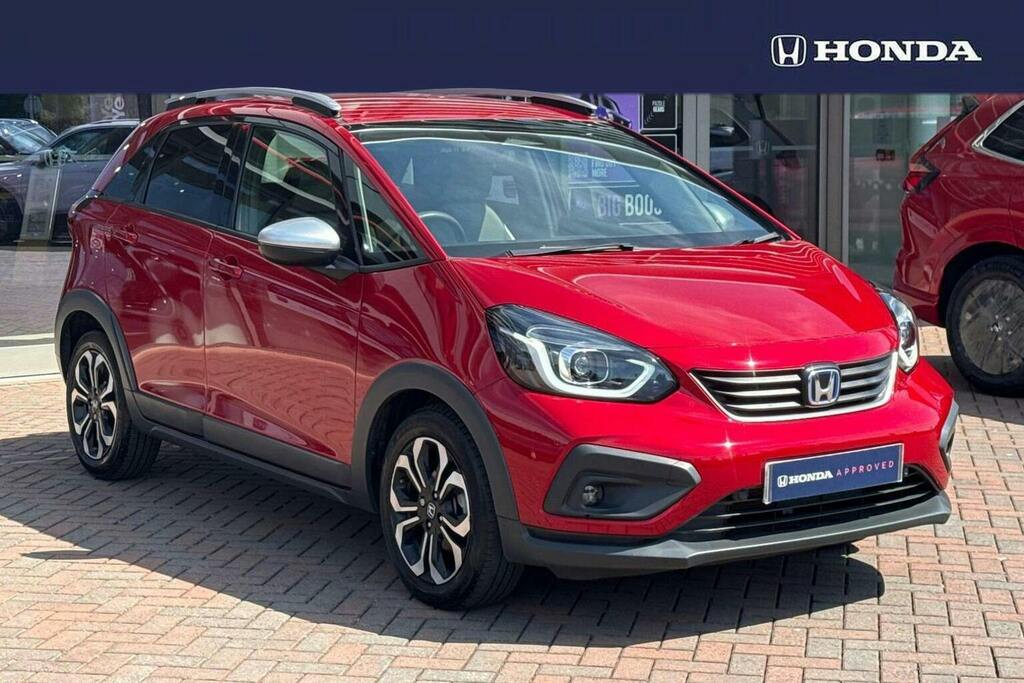 Honda Jazz 1.5 H I Mmd Crosstar Ex Hatchback Hybri Red