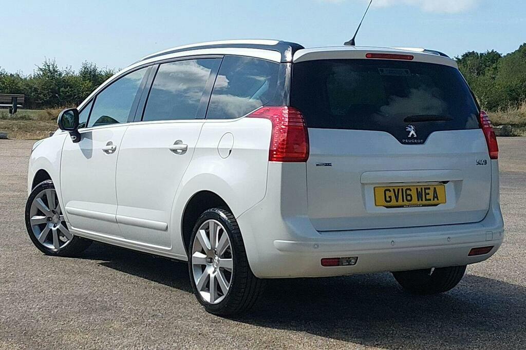 Peugeot 5008 1.6 Bluehdi Allure Mpv Eat White #5