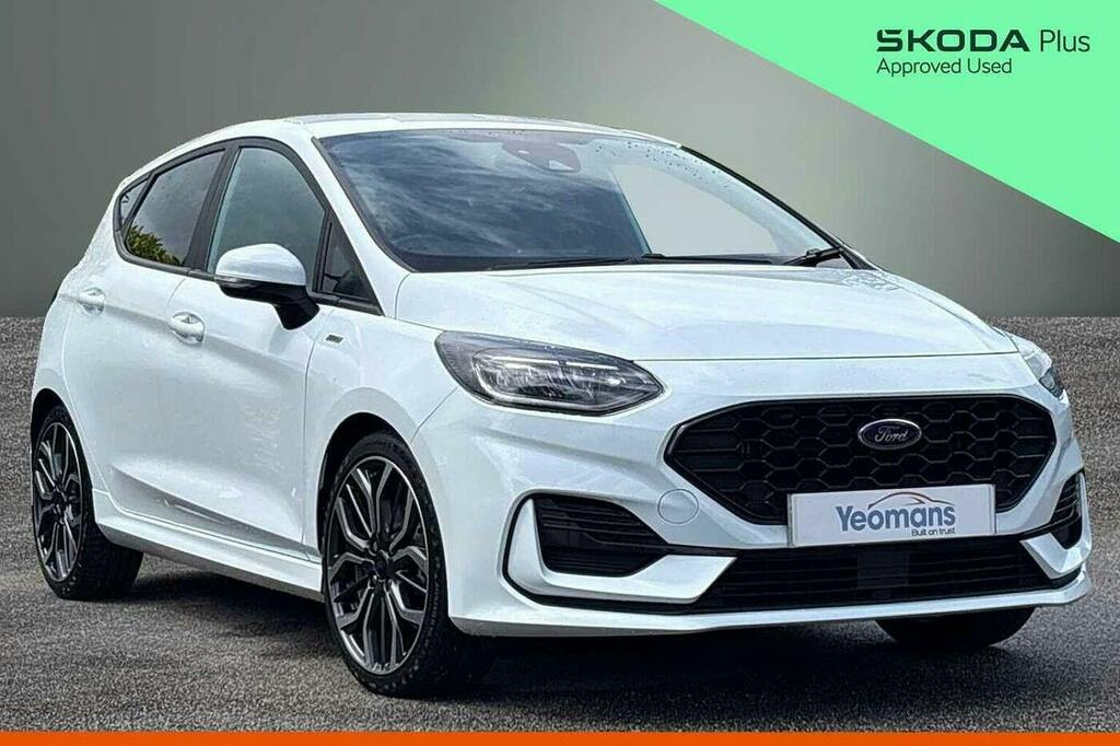 Ford Fiesta 1.0T Ecoboost Mhev St Line X Edition Hatchback White