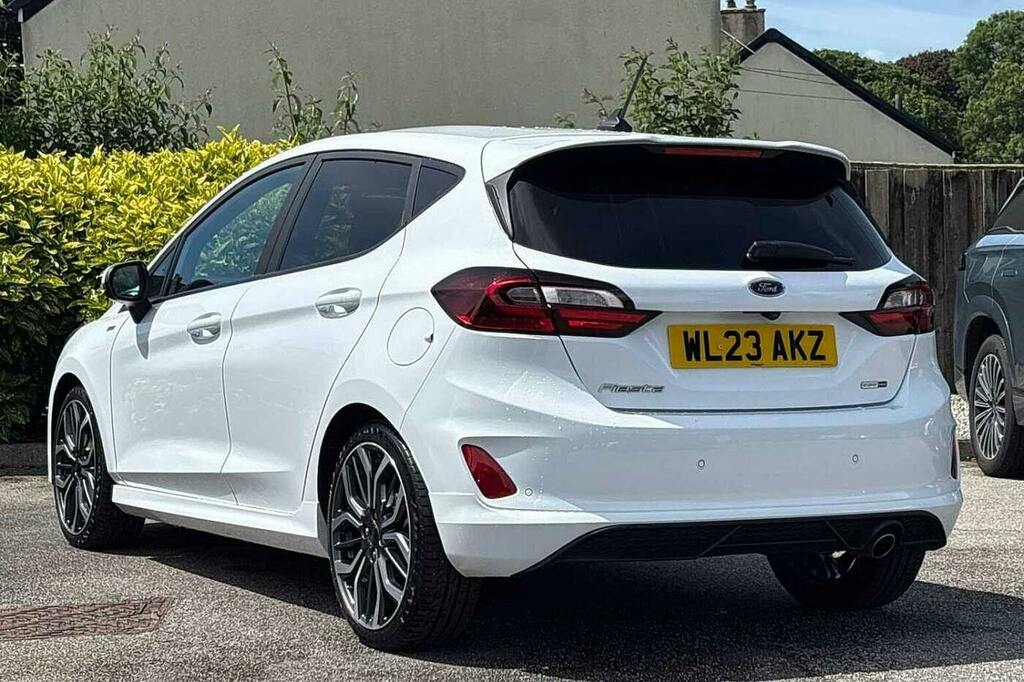 Ford Fiesta 1.0T Ecoboost Mhev St Line X Edition Hatchback White #3