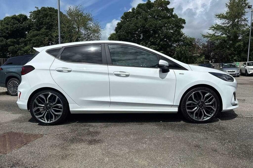 Ford Fiesta 1.0T Ecoboost Mhev St Line X Edition Hatchback White #4