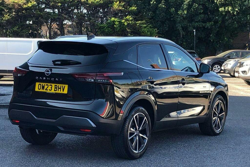 Nissan Qashqai 1.3 Dig T Mhev Tekna Suv Hybrid Xtron OW23BHV Black #3