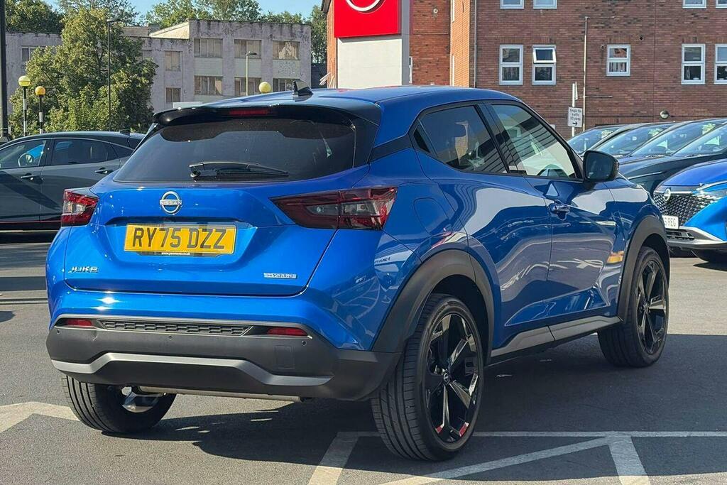 Nissan Juke 1.6 Tekna Suv Hybrid Blue #3