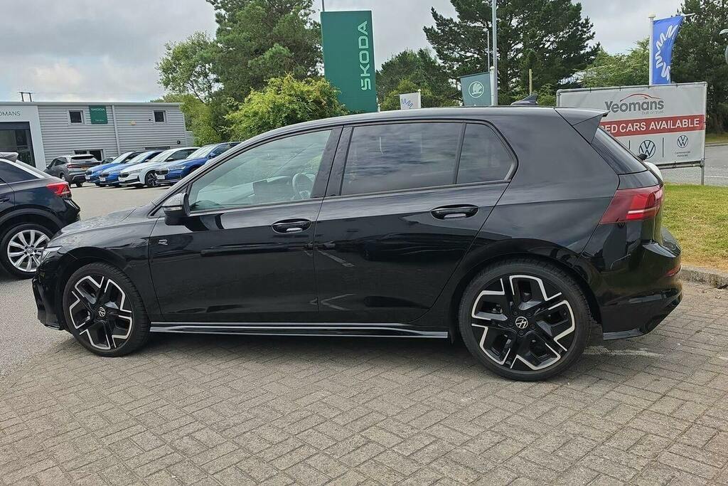Volkswagen Golf 1.5 Etsi Mhev R-line Hatchback Hybrid D Black #6