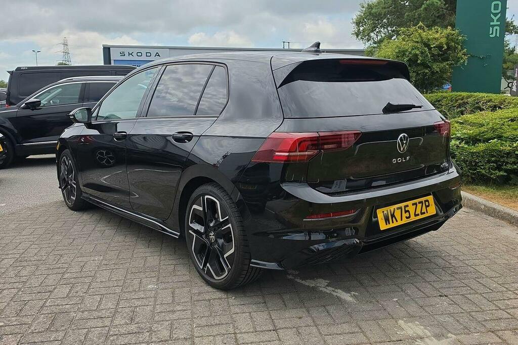 Volkswagen Golf 1.5 Etsi Mhev R-line Hatchback Hybrid D Black #5