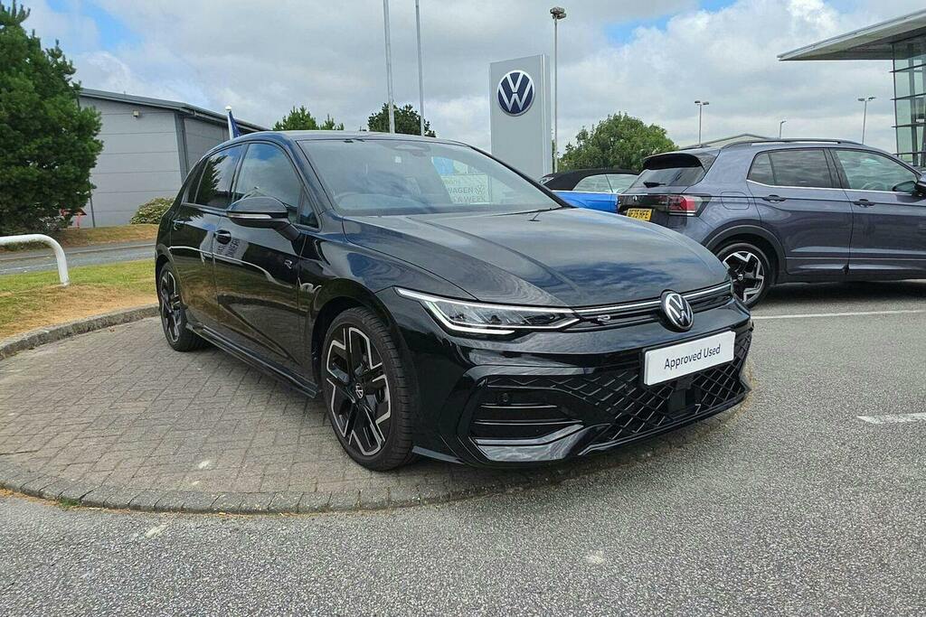 Volkswagen Golf 1.5 Etsi Mhev R-line Hatchback Hybrid D Black