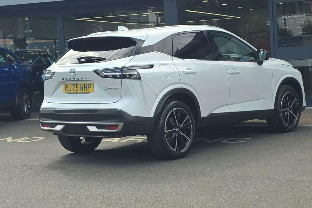 Nissan Qashqai 1.5 H E Power Tekna Suv Hybrid White #3