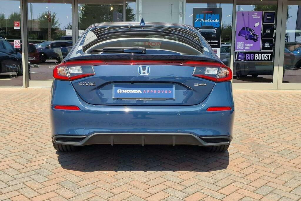 Honda Civic 2.0 H I Mmd Advance Hatchback Hybrid Ec Blue #4