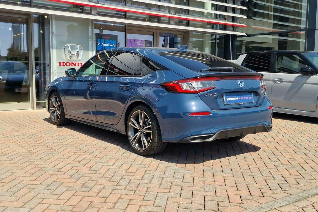 Honda Civic 2.0 H I Mmd Advance Hatchback Hybrid Ec Blue #5