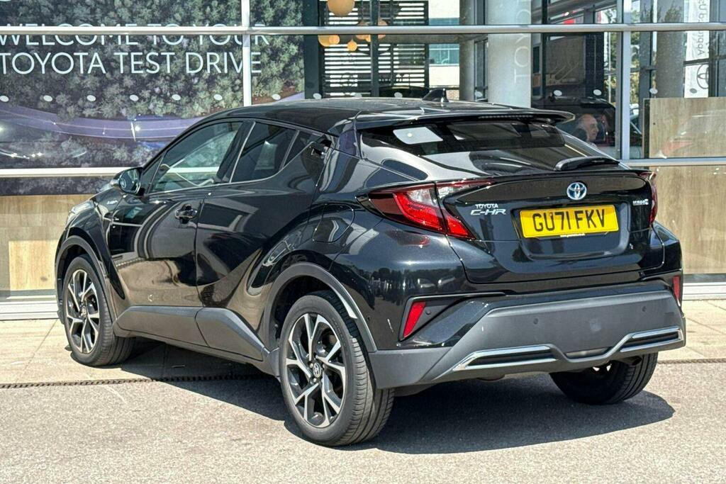Toyota C-Hr 2.0 Vvt H Design Suv Hybrid Cvt Black #4