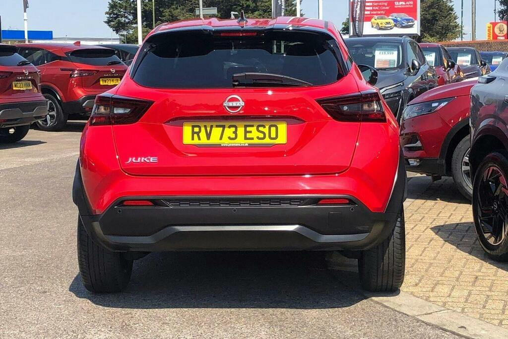Nissan Juke 1.0 Dig T N Connecta Suv Dct Red #4