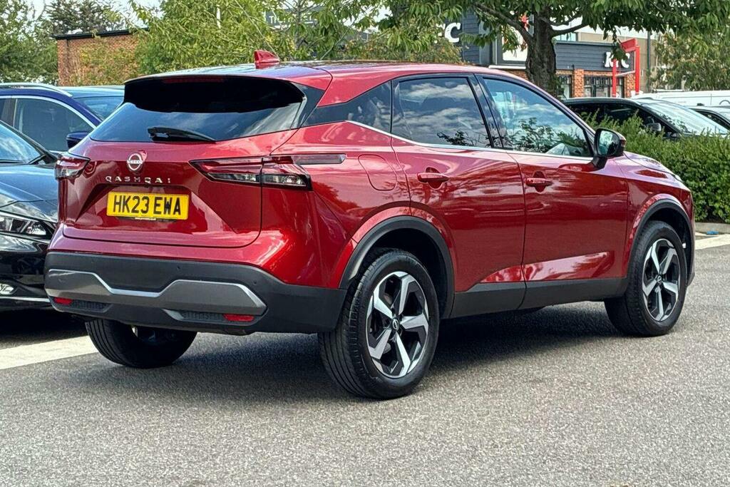 Nissan Qashqai 1.3 Dig T Mhev N Connecta Suv Hybrid Ma HK23EWA Red #3