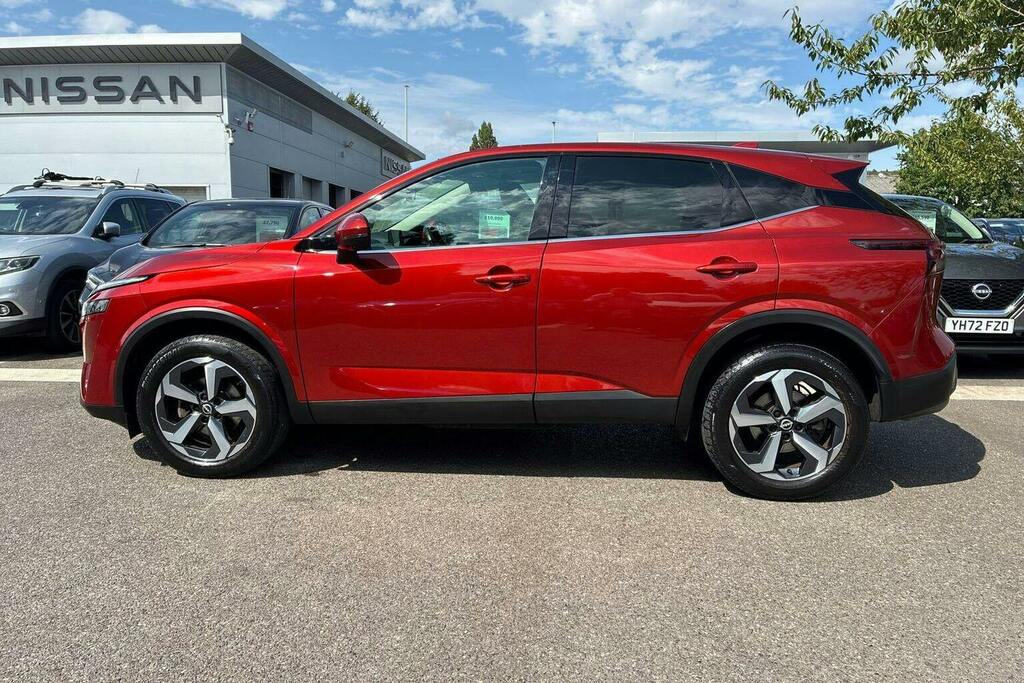 Nissan Qashqai 1.3 Dig T Mhev N Connecta Suv Hybrid Ma HK23EWA Red #6