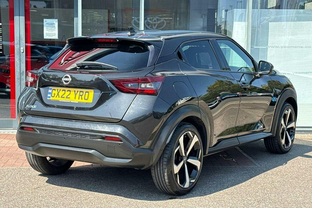 Nissan Juke 1.0 Dig T Tekna Suv Dct GX22YRO Black #3