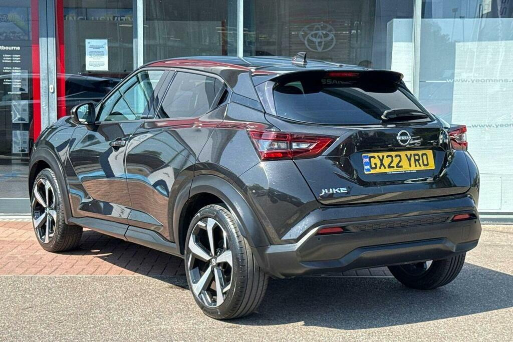 Nissan Juke 1.0 Dig T Tekna Suv Dct GX22YRO Black #5