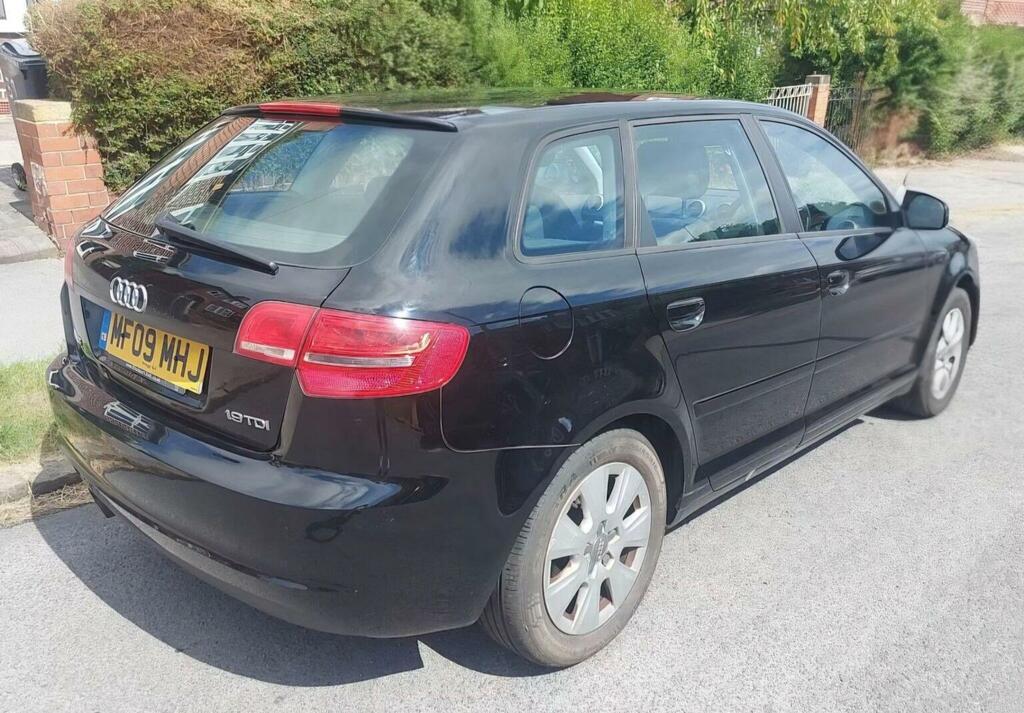 Audi A3 1.9 Tdi Sportback Euro 4 200909 Black #3