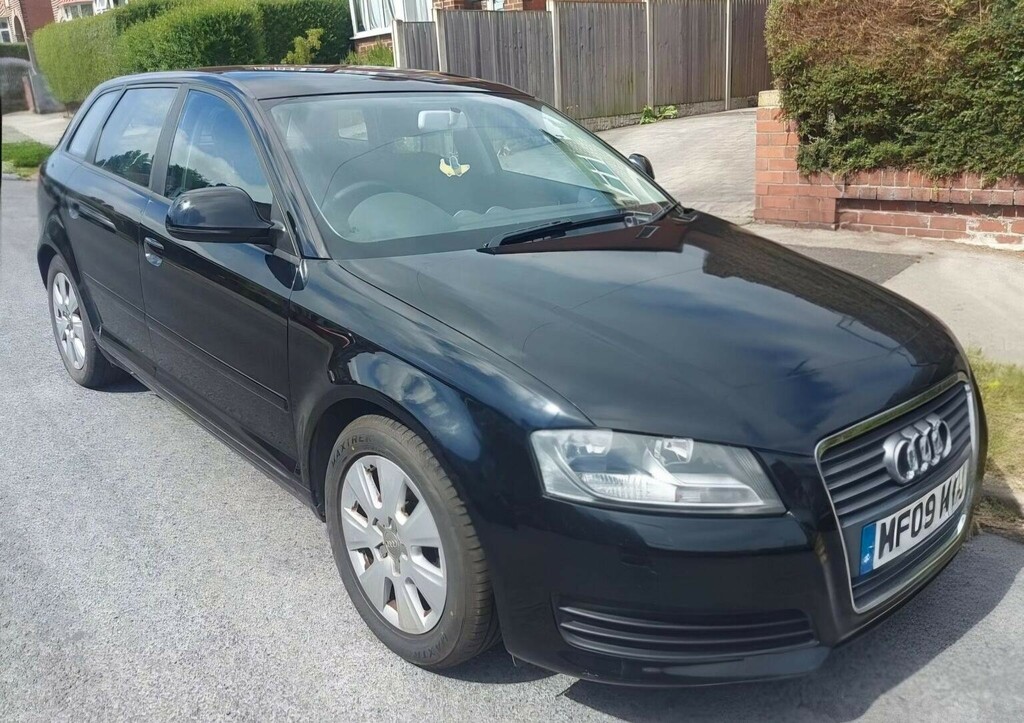 Audi A3 1.9 Tdi Sportback Euro 4 200909 Black