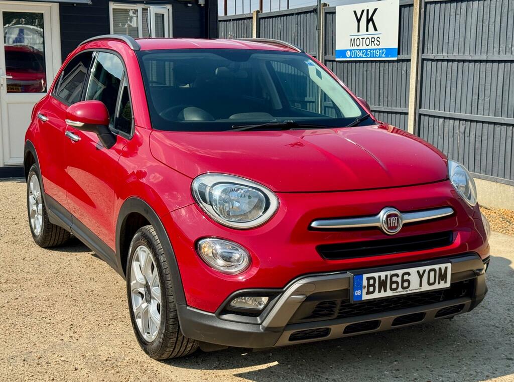 Fiat 500X Cross Red #2