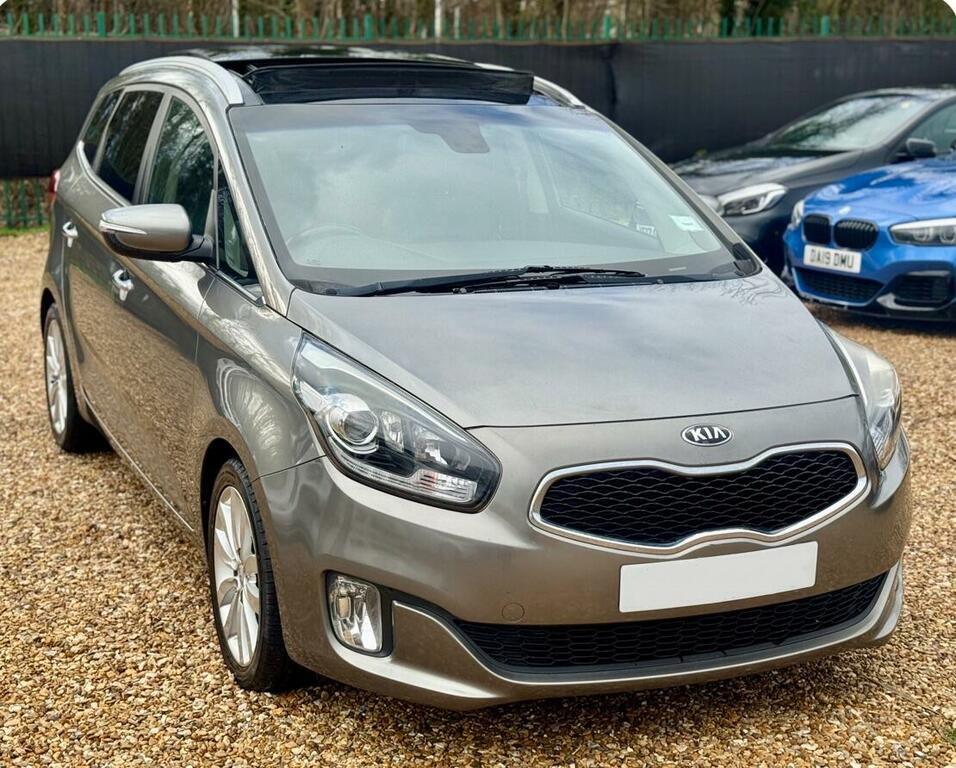 Kia Carens 3 Silver #2
