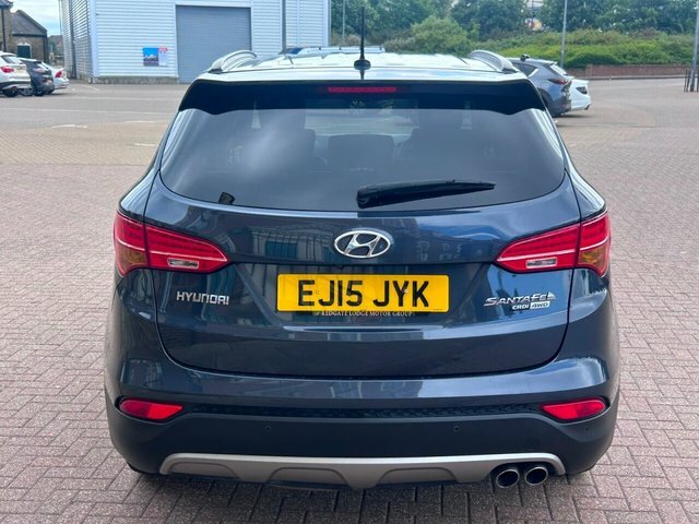 Hyundai Santa Fe 2015 2.2 Crdi Premium Suv 4Wd Euro EJ15JYK Blue #4