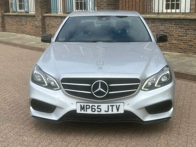 Mercedes-Benz E Class 2016 2.1 E220 Bluetec Amg Night Edition Saloon MP65JTV Black #2