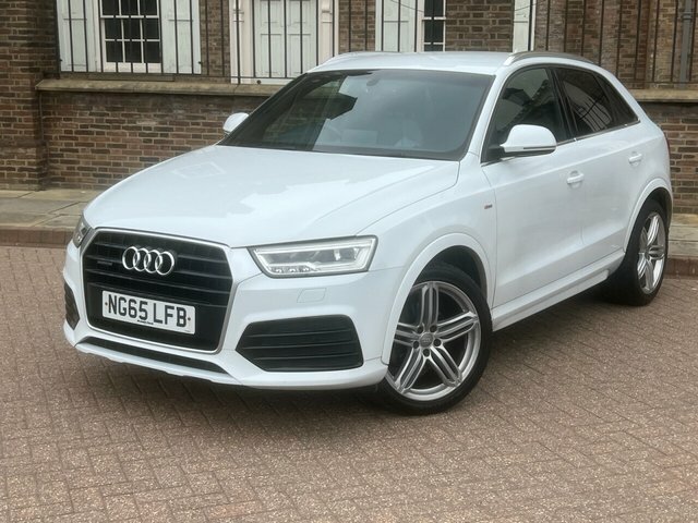 Audi Q3 2015 2.0 Tdi S Line Plus Suv Qua White #3