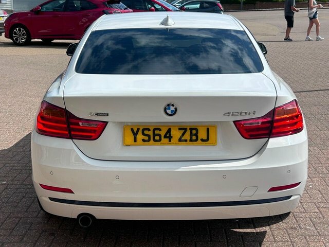 BMW 4 Series Gran Coupe 2015 2.0 420D Sport Coupe Xdrive White #4