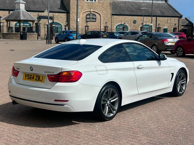 BMW 4 Series Gran Coupe 2015 2.0 420D Sport Coupe Xdrive White #5