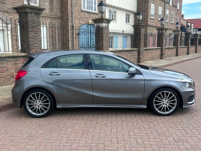 Mercedes-Benz A Class 2015 1.5 A180 Cdi Amg Sport Hatchback M Grey #5