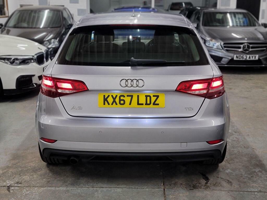 Audi A3 1.6 Tdi Se Sportback Euro 6 S S KX67LDZ Silver #6