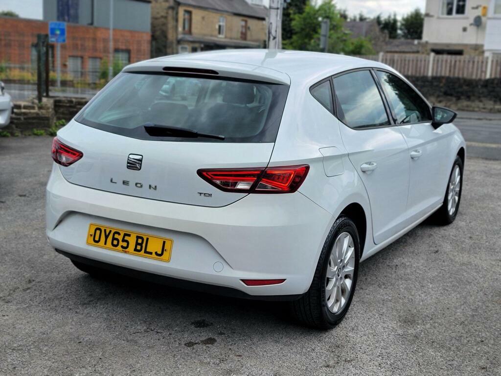 Seat Leon 1.6 Tdi Se Euro 6 S S White #5