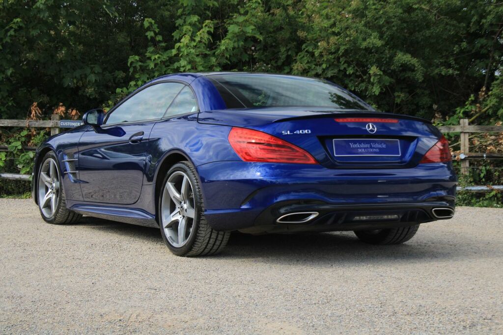 Mercedes-Benz SL Class Sl 400 Amg Line Premium White #17