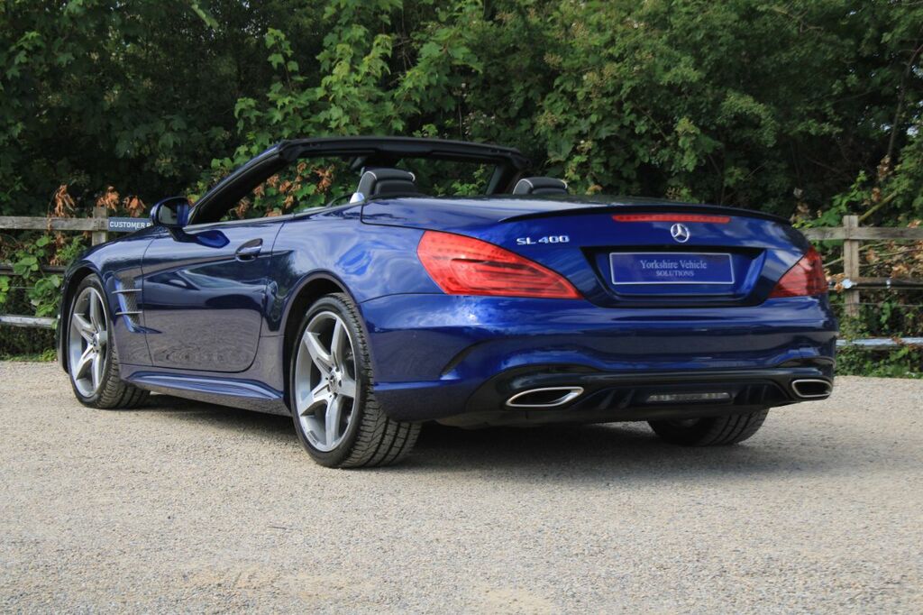 Mercedes-Benz SL Class Sl 400 Amg Line Premium White #15