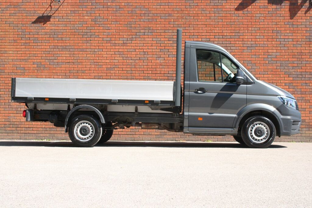 Volkswagen Crafter 2.0 Tdi Cr35 Startline Flat Frame Chassis Cab Fwd Grey #2