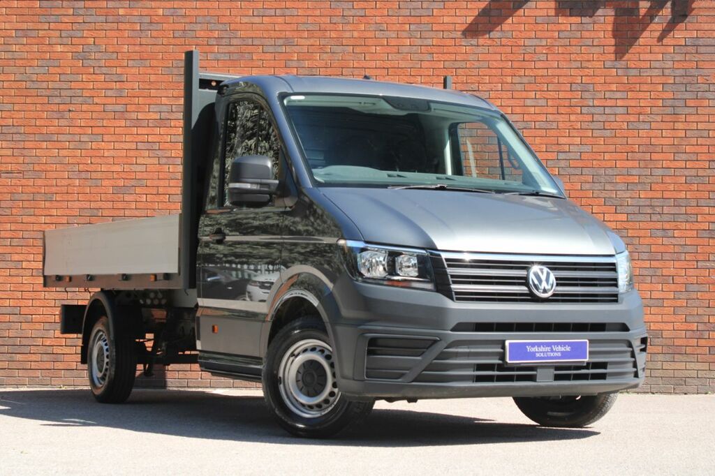Volkswagen Crafter 2.0 Tdi Cr35 Startline Flat Frame Chassis Cab Fwd Grey