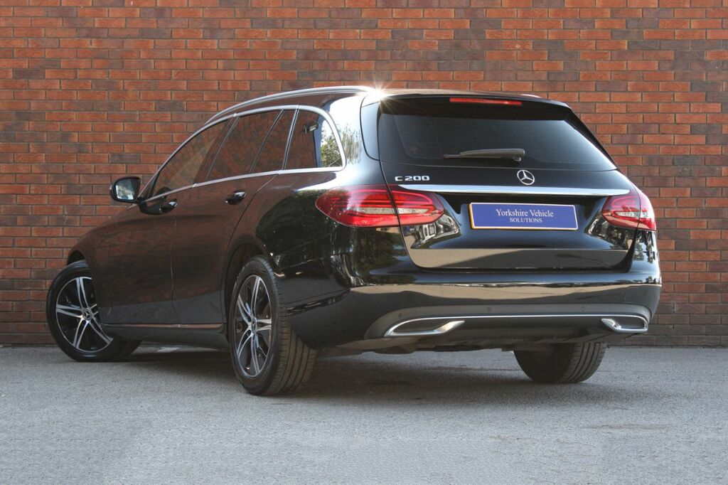 Mercedes-Benz C Class 1.5 C200 Mhev Eq Boost Sport G-tronic Euro 6 Ss Black #3