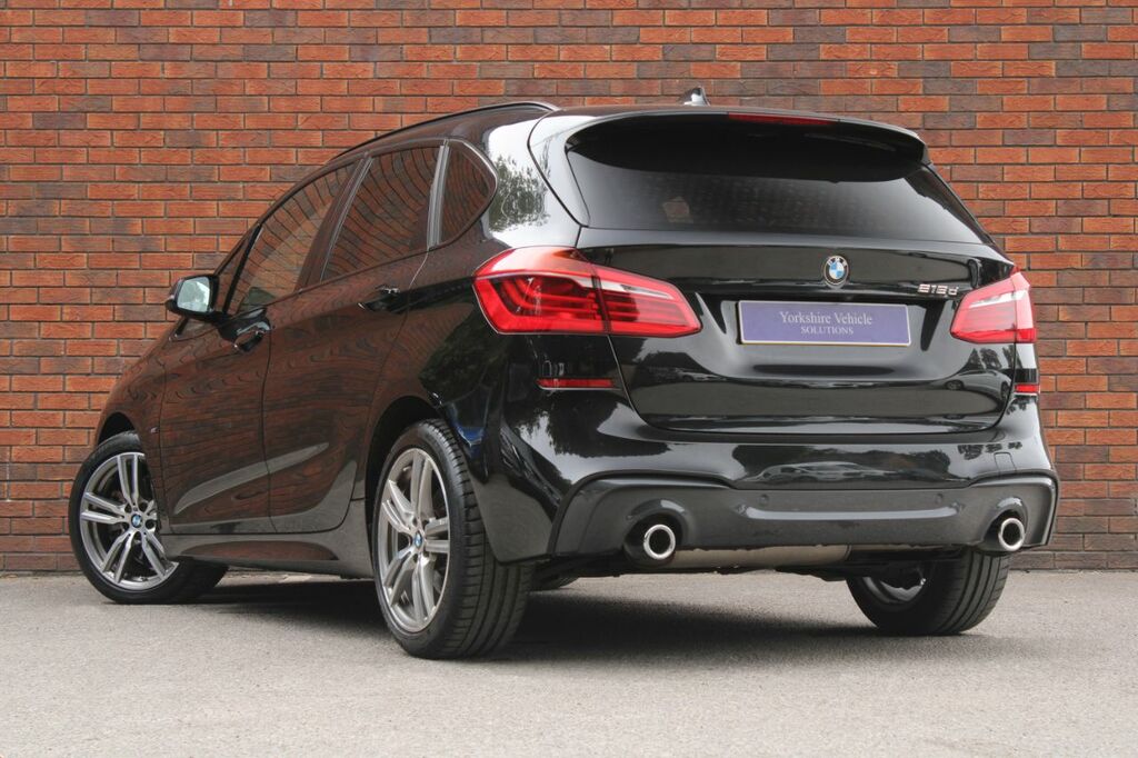 BMW 2 Series Active Tourer 2.0 218D M Sport Euro 6 Ss Black #3