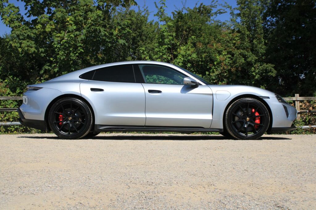 Porsche Taycan Performance Plus 93.4Kwh Gts 4Wd 11Kw Ch Silver #2