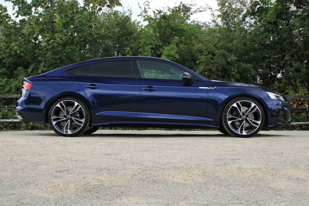 Audi A5 2.0 Tdi 35 Black Edition Sportback S Tronic Euro 6 Blue #2