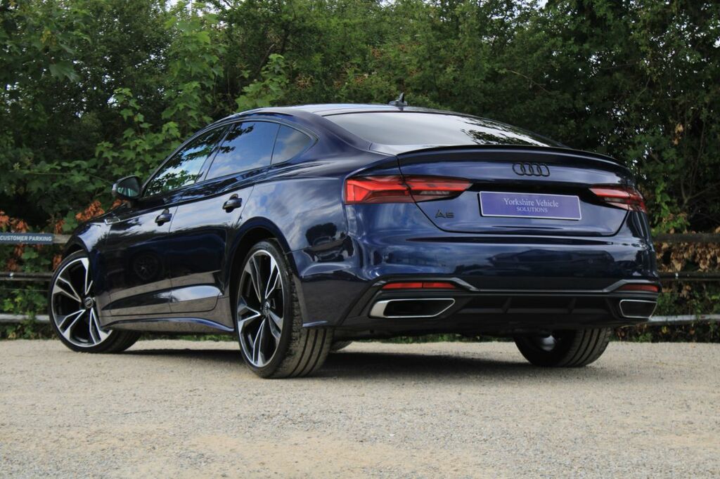 Audi A5 2.0 Tdi 35 Black Edition Sportback S Tronic Euro 6 Blue #3