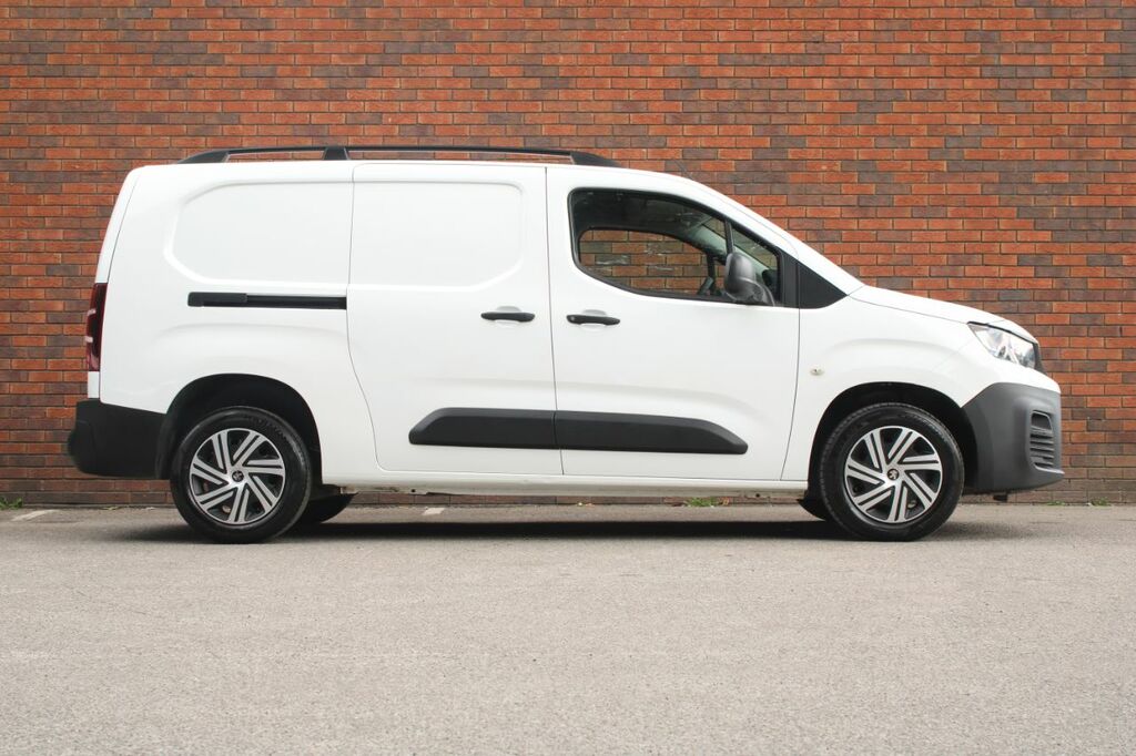 Peugeot Partner 1.5 Bluehdi 950 Professional Long Panel Van Lwb Eu White #2