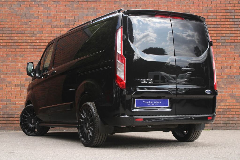 Ford Transit Custom 2.0 300 Ecoblue Limited L1 H1 Euro 6 Ss - 2 HG71LJV Black #3