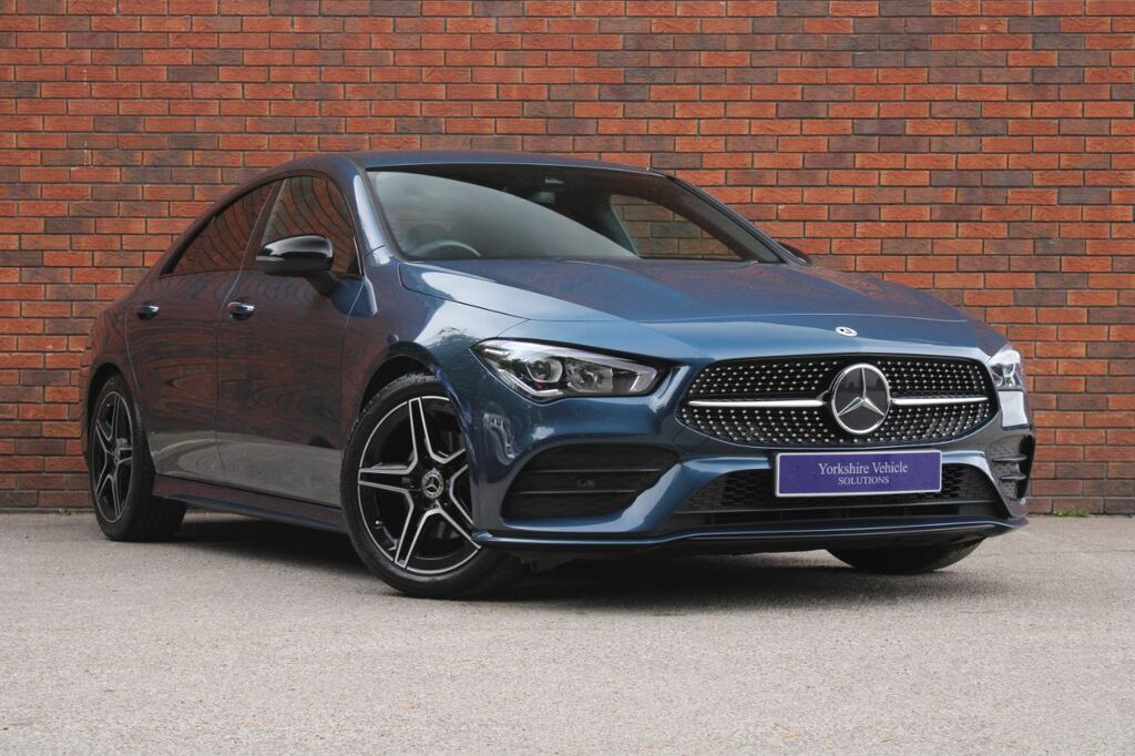 Mercedes-Benz CLA Class 1.3 Cla180 Amg Line Premium Coupe 7G-dct Euro 6 Blue