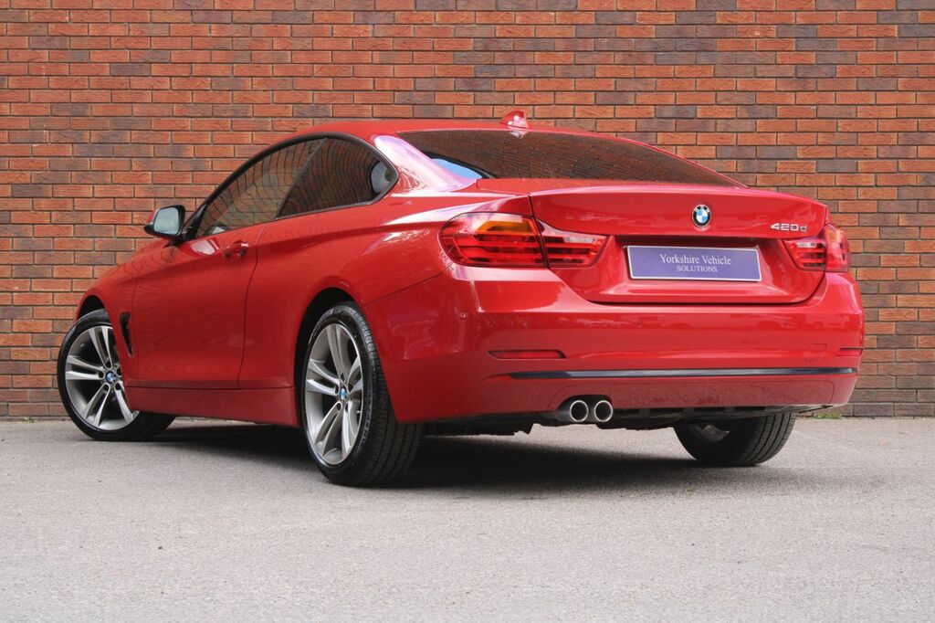 BMW 4 Series 2.0 420D Sport Euro 6 Ss Red #3