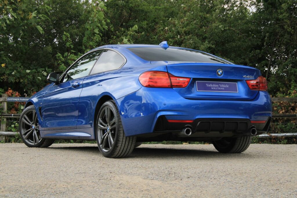 BMW 4 Series 3.0 440I M Sport Euro 6 Ss Blue #3
