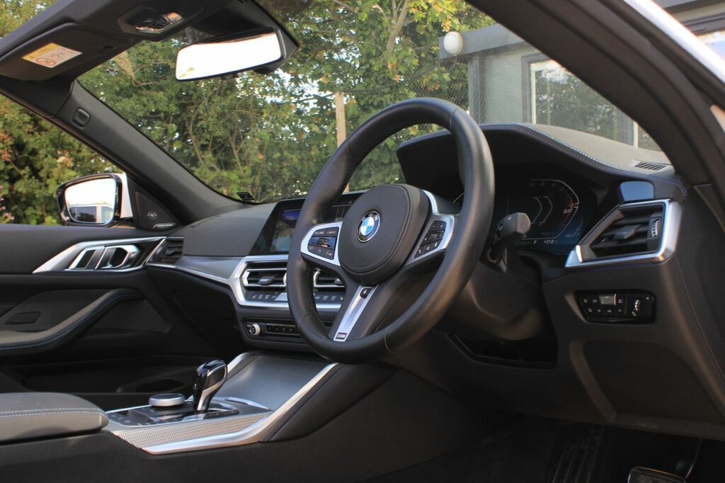 BMW 4 Series 2.0 420I M Sport Euro 6 Ss White #5
