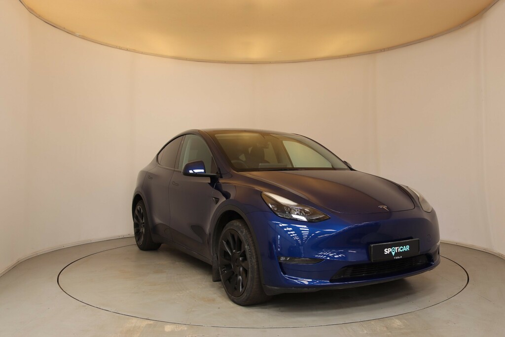 Tesla Model Y Long Range Awd Blue